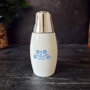 Vintage Gemco Blue Cornflower Sugar Shaker | Milk Glass Kitchen Decor